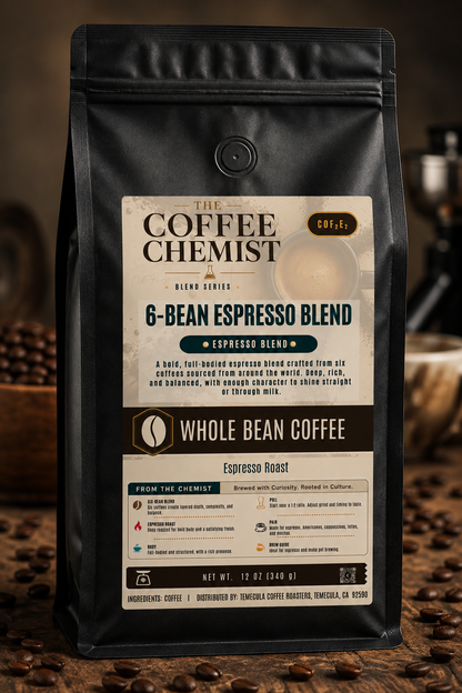 6-Bean Espresso Blend Coffee