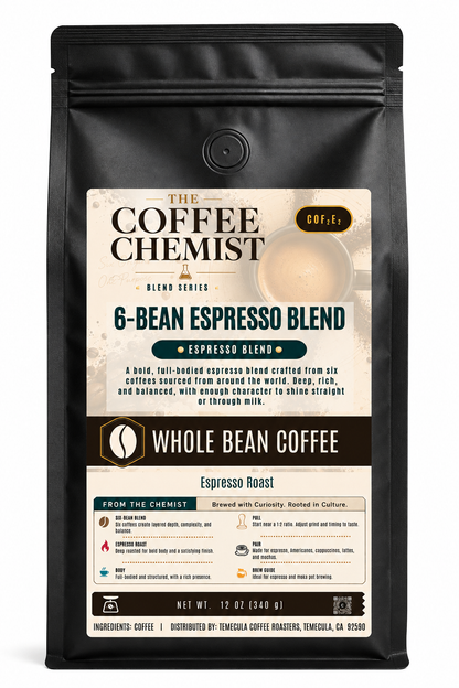 6-Bean Espresso Blend Coffee