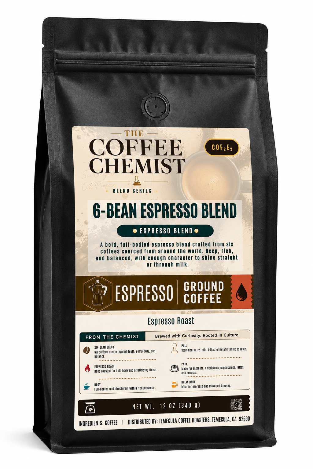 6-Bean Espresso Blend Coffee