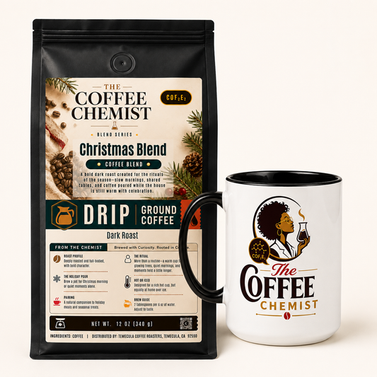 Holiday Coffee & Chemist Mug Gift Set