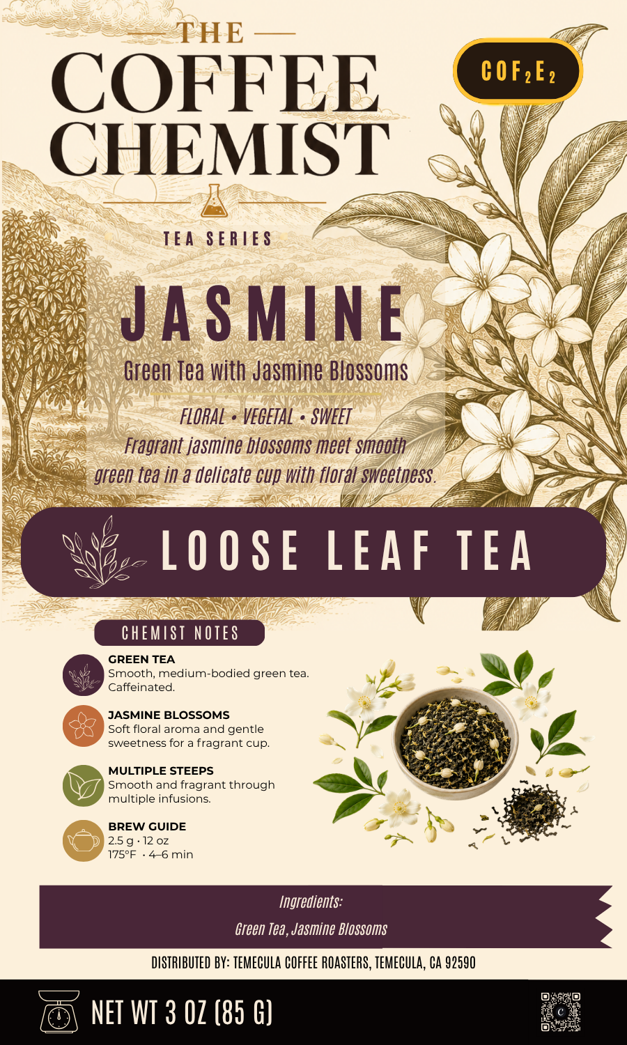 Jasmine Loose Leaf Tea