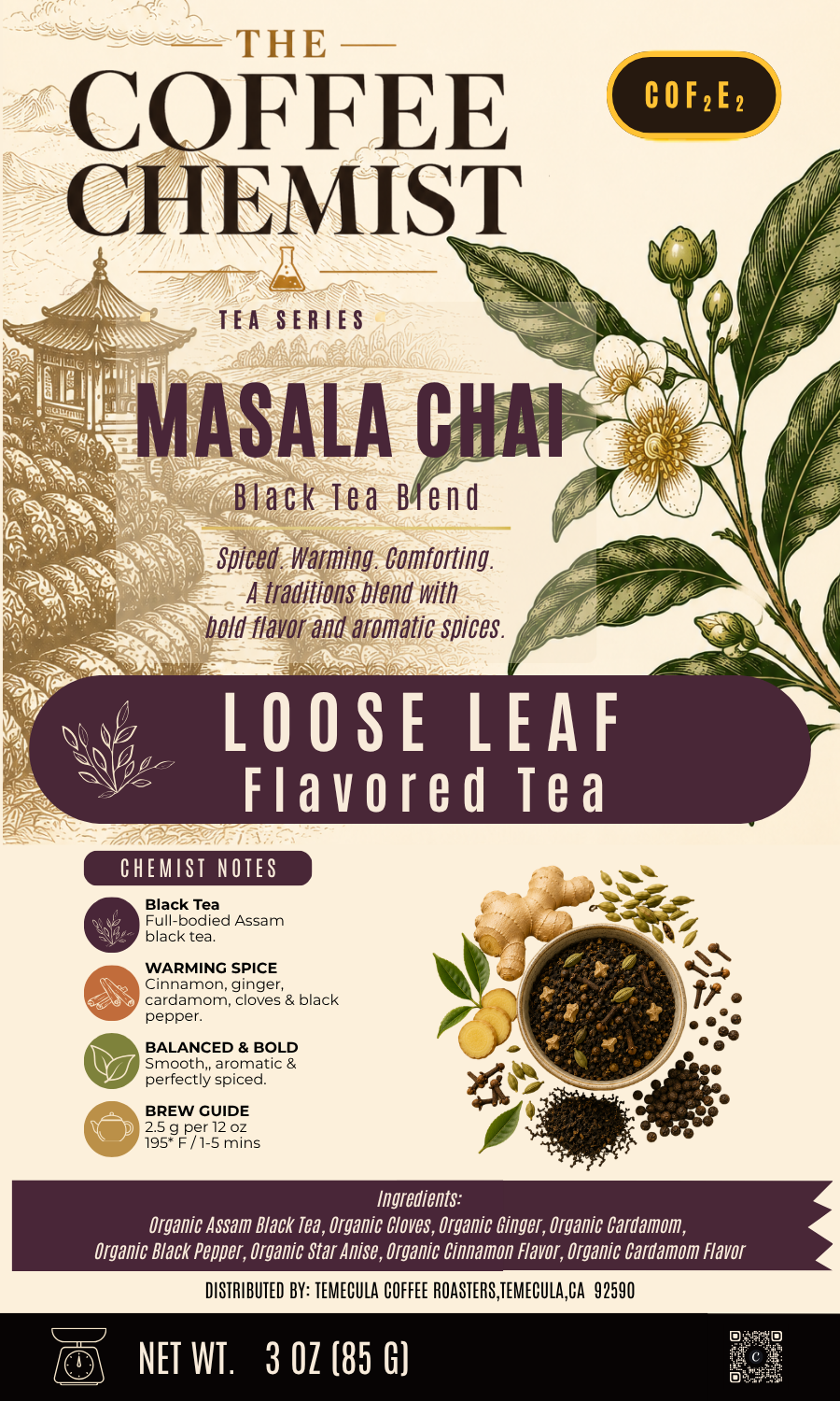 Masala Chai Loose Leaf Tea