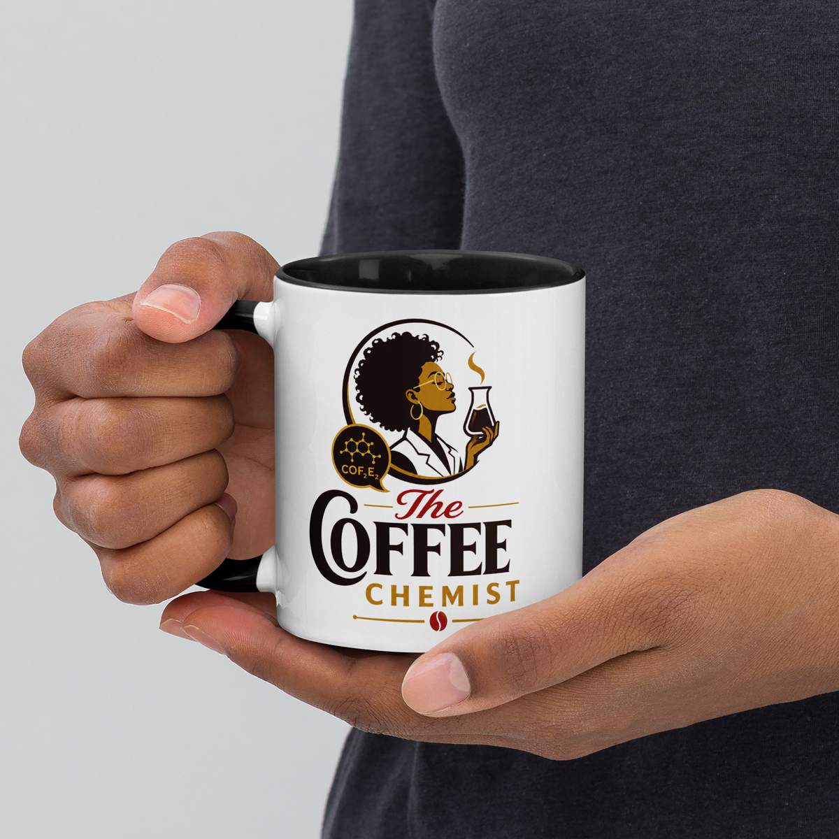 The Chemist Mug with Color Inside